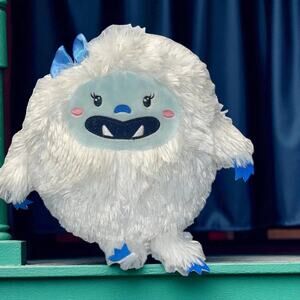 Disney 11" Yeti Abominable Snowman Plush Expedition Everest Satin Nursery Toy